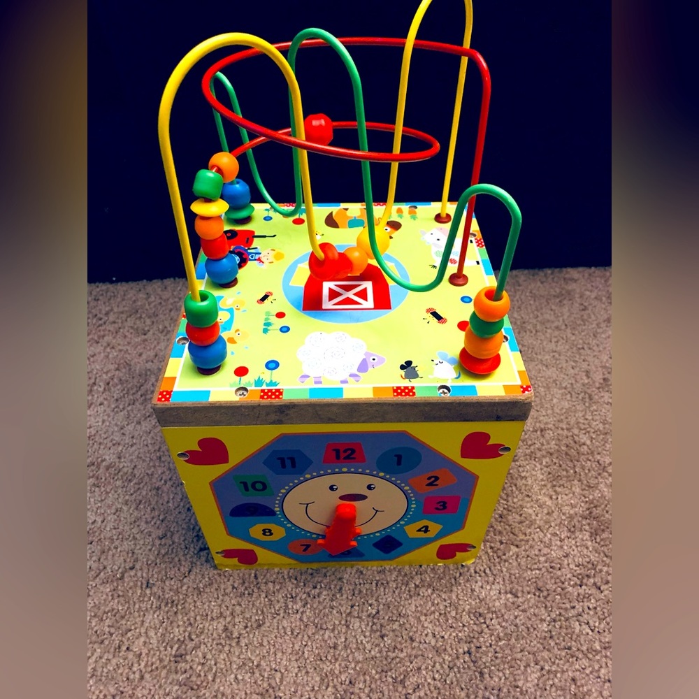 Toddler bead maze